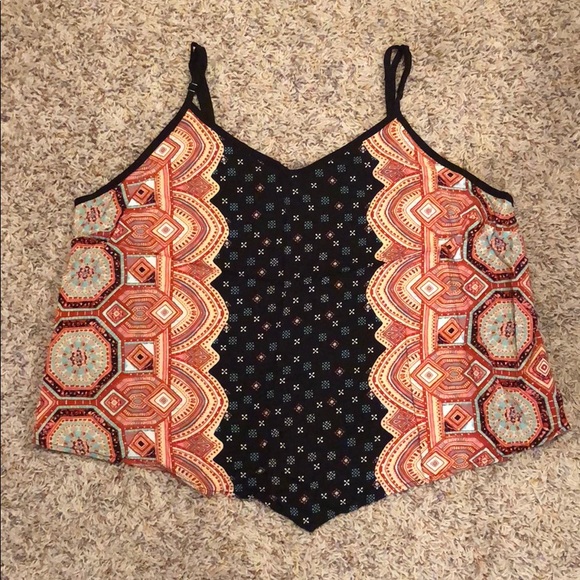 Patterned Tank Top - Picture 1 of 3